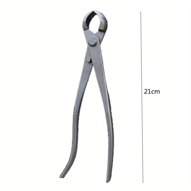Bonsai Tool Set - 210mm Knob Cutter, Concave Cutter & Root Cutter Pliers, Heavy-Duty Garden Bonsai Modeling Tools (C)