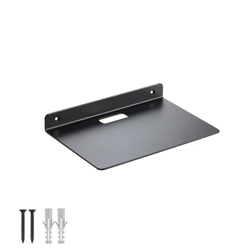 Small Wall Shelf,3.0mm Aluminum Alloy Small Floating Shelf,for Bathroom, Bedroom, Living Room, Kitchen,Office (8 inch Floating Shelf) - size: 8 inch floating shelf