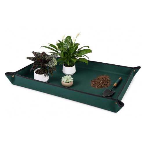 Repotting Mat for Indoor Plants, Garden Hand Tool for Bonsai, Oxford, 43.3“ - size: 1L(43.3 x 29.5")
