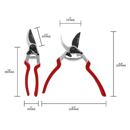Zenport QZ413 Pruning Shears, Extra Long Handles, 0.9-Inch Cut