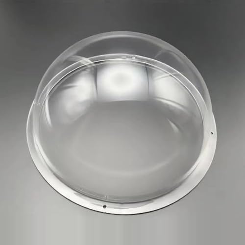 LOTOWELZON 2.36Inch/60mm Acrylic CCTV Replacement Clear Camera Dome Cover - size: ID60mm*H30mm/2.36 * 1.18inch