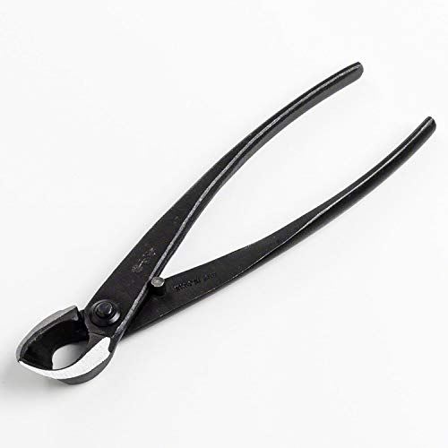 Wazakura Bonsai Tool Kit Made in Japan, Yasugi Steel Ashinaga Bonsai Scissors 8.2 inch (210mm) + Concave Branch Cutter 8 in (200mm) Starter Set (Yasugi Steel Ashinaga Scissors + Concave Branch Cutter)