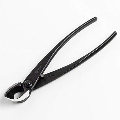 Wazakura Bonsai Tool Kit Made in Japan, Yasugi Steel Ashinaga Bonsai Scissors 8.2 inch (210mm) + Concave Branch Cutter 8 in (200mm) Starter Set (Yasugi Steel Ashinaga Scissors + Concave Branch Cutter)