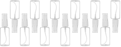 Exptolii Spray Bottle, 1oz/30ml Small Plastic Fine Mist Spray Bottles, Mini Empty Travel Bottles with Funnels and Labels 12 Pack - size: 12pack-30ml
