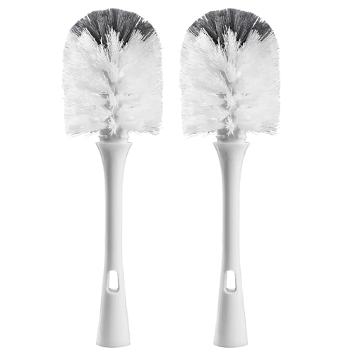 Bottle Brush Replacement Head for OXO Bottle Brush Tot Only, 2 Pack | Bottle Brush Refills, Dual Bristle Design for Baby Bottles, Water Bottles, Glasswares