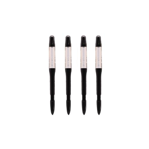 Sustee Aquameter - Small - Black - Bundle of 4 - Leave-in Soil Moisture Meter for Potted Plants - Plant Water Sensor - Refillable