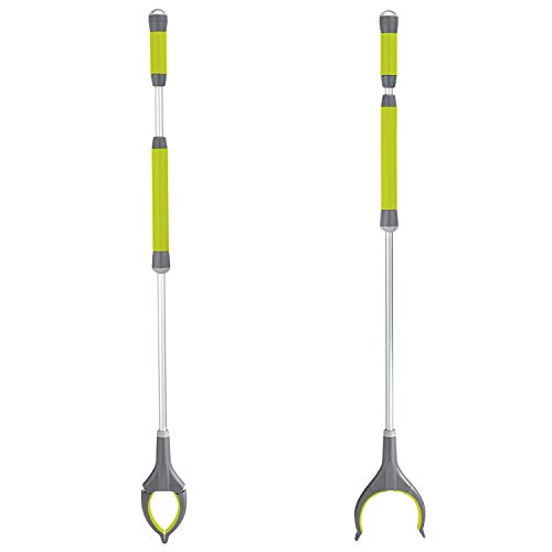 DMI Reacher Grabber Tool for Elderly, Disabled or After Surgery Recovery, Claw Grabber, Reaching Assist Tool, Trash Picker, Hand Gripper, Arm Extension, 43 Inches, Two Handed Twist and Click - size: 43 Inch