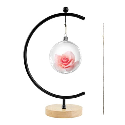 YY YEARCHY Ornament Display Stand Metal Stand Terrarium Air Plant Stand Flower Pot Holder Iron Pothook Stand for Hanging Glass Globe Ball | Air Plant Flower Pot Holder Iron Pothook for Hanging Glass Terrarium Globe Ball
