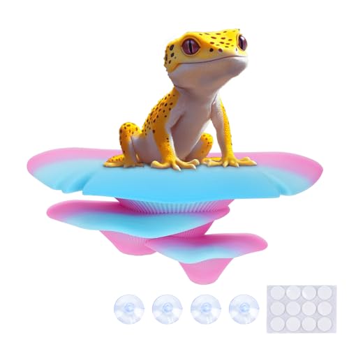 Westant Mushroom Decor for Reptile Tank, Pet-Safe (Twilight, Trio Cap) - color: Twilight, size: Trio Cap