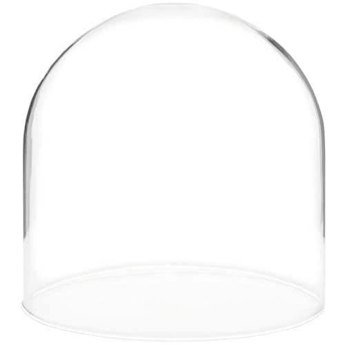 Plymor 4" x 4" Glass Display Dome Cloche (no Base) - color: No Base