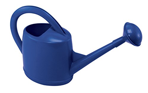 Dramm Premium High Grade Long Spout Watering Can, for Indoor/Outdoor House Plants, Vegetables, Flowers, Blue, 7 Liter - color: Blue, size: 7-Liter