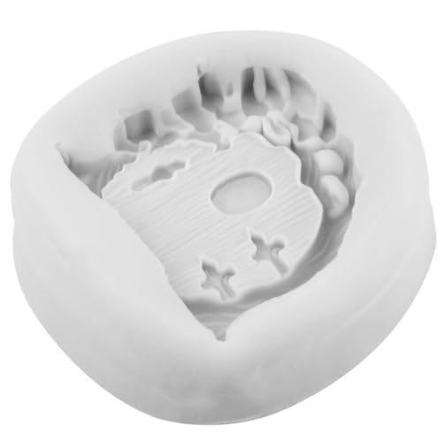 Fairy Garden Polymer Clay Mold Garden Door Silicone Molds Set of 5 | Flower Fairy Garden Wooden Door Resin Mold DIY Crafts Epoxy Resin Casting Polymer Clay Tools Craft Air Dry Jewelry Making - color: Style E