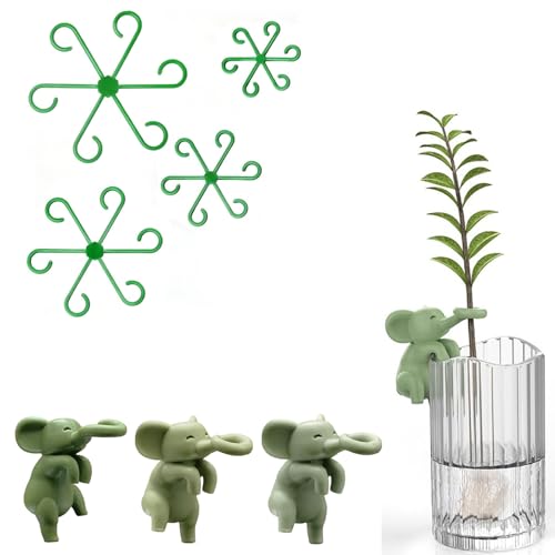 Elephant-Shaped Plant Propagation Buddy, Support for Cuttings, Seedlings
