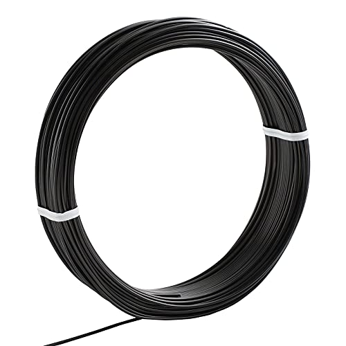 Wazakura 150 gr Black Anodized Aluminum Bonsai Training Wire Made in Japan (1.5 mm, Black) - size: 1.5 mm