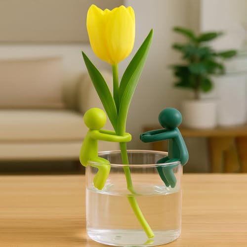 Plant Propagation Buddy Holders, 6pcs Cute Plant Stem Supports for Indoor Garden Propagation Station Accessories