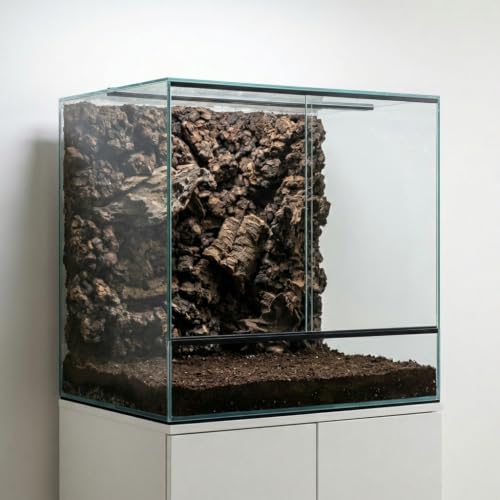 Carbonized Cork Terrarium Background (Med - LG Chunks (21oz))