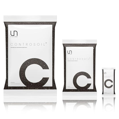 Ultum Nature Systems Controsoil - Freshwater Aqua Soil Substrate for Fish, Shrimp, Live Plant Propagation and Aquascaping - 6.8pH Low Ammonia, Volcanic Ash - Black, Fine (1 Liter) - color: Black - Fine, size: 1 Liter (0.9 kg)