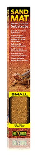 Exo Terra Sand Mat Small, 43 X 43 Cm (17" X 17") - size: 17 x 17 Inches