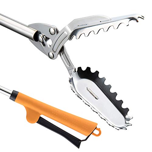 FTH Stainless Steel Grabber Reacher Pickup Tool Heavy Duty Trash Picker 60" - color: 60 Inch