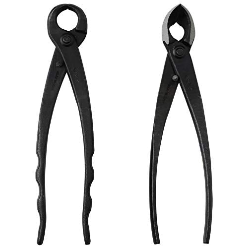 Wazakura Japanese Bonsai Branch Tool Kit Made in Japan - Concave Branch Cutter 8inch(200mm) + Knob Branch Cutter 8-1/4inch(210mm) Gift Box Set