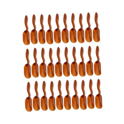 30 Pcs Shovel Spoon Portable Tea Spoons Succulent Plants Microlandscape Gardening Delicate Dark Garden Tool Home Store Use