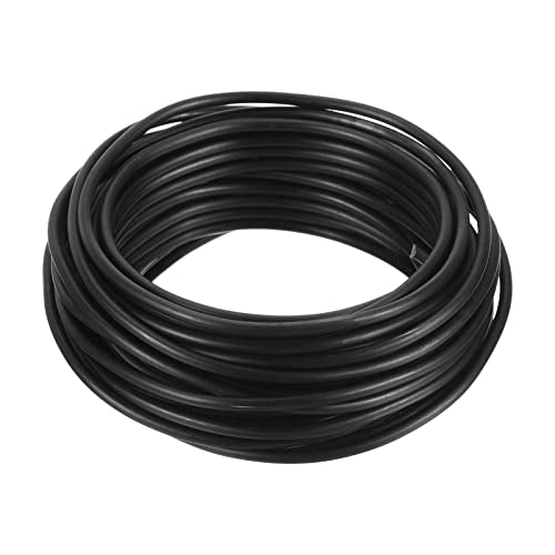 PATIKIL 3.5mm Bonsai Training Wire, Floral Wire Stems Anodized Aluminum Tree Wire 32.8 Feet Total for Gardening Branch Fixing, Black - color: Black, size: 3.5 mm x 10 m