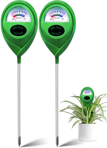 Soil Moisture Meter, Hygrometer Soil Tester for Plants, Moisture Sensor, Soil Moisture Sensor Without Battery, Ideal Garden Tool for Lawn, Indoor and Outdoor Use (2)