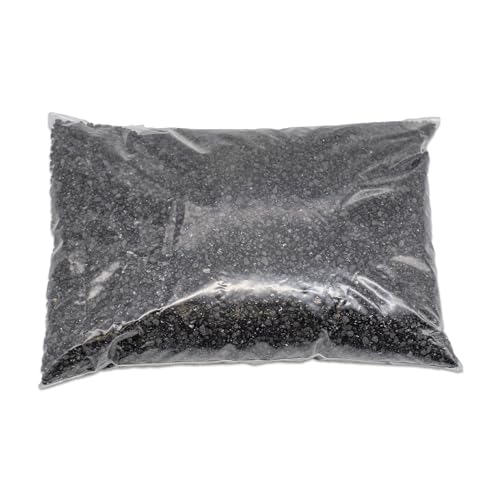 NW Wholesaler - 2 lbs Bright Fine Floral Sand for Vases, Planters and Pots, Terrariums, Aquariums, Fairy Garden, and Arts & Crafts - 13 Colors Available (Black) - color: Black