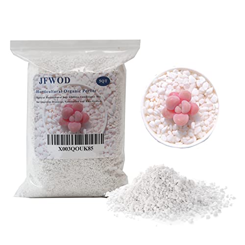 5 Quart Organic Perlite Horticultural Soil Amendment for Plants and Enhanced Drainage Enhanced Growth Organic Perlite Soil for Healthy Root Development - color: Perlite, size: 5QT