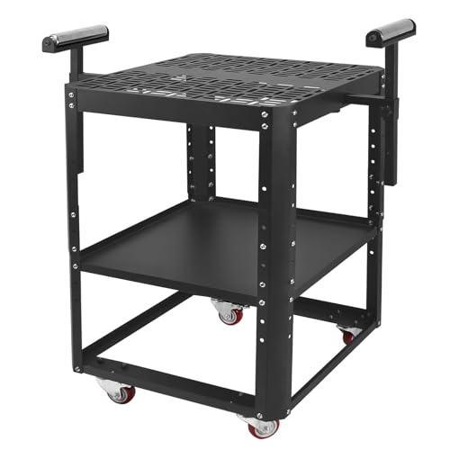 Planer Stand with Wheels,550 lbs Load Capacity Power Tool Stand,Height Adjustable Miter Saw Stand,Planer Table Stand with Extension Rollers, for Most Planers, Saws, Bench-top Machines, Power Tools