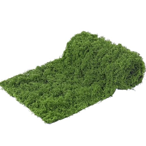 Artificial Moss Mat, 12"x71" Dark Green Fake Moss for Crafts Table Runner - color: Dark Green, size: 12x71inch/30x180cm