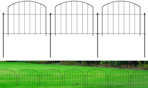 Animal Barrier Fence 12in(H) x 39ft(L), No Dig Decorative Garden Fence with 1.8in Gap, 28 Pack Rustproof Metal Border Panel for Dog Rabbits, Wire Mesh Flower Lawn Fencing for Outdoor Yard Patio - size: 12in(H)x39ft(L)