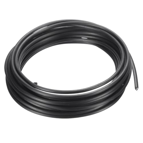 PATIKIL 3mm Bonsai Training Wire, 1 Roll Floral Wire Stems Anodized Aluminum Tree Wire 16.4 Feet Total for Gardening Branch Fixing, Black - color: Black, size: 3mm