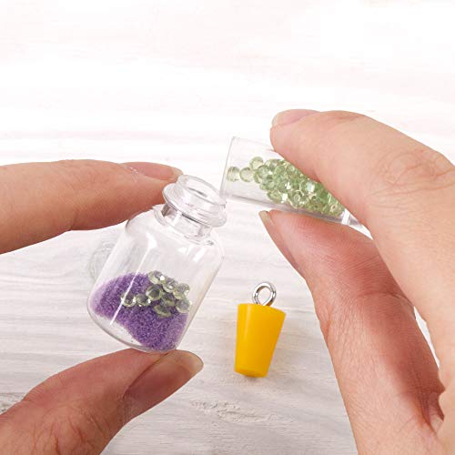 Make It Real – DIY Terrarium Jewelry. Terrarium Bottle Pendant Making Kit for Girls. Arts and Crafts Kit to Design and Create Beautiful Terrarium Pendants with Flowers, Gems, and Charms
