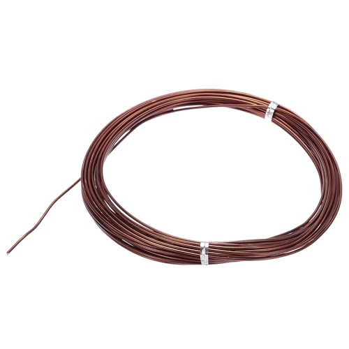 MECCANIXITY 40 Gauge Aluminum Craft Wire, 33 Feet Bendable Wire Metal Armature Wire for Jewelry Making DIY Sculpting Floral Wreath Making Wire Wrapping Christmas Ornaments (40 AWG Copper) - color: Copper, size: 40 Gauge, 33 Feet