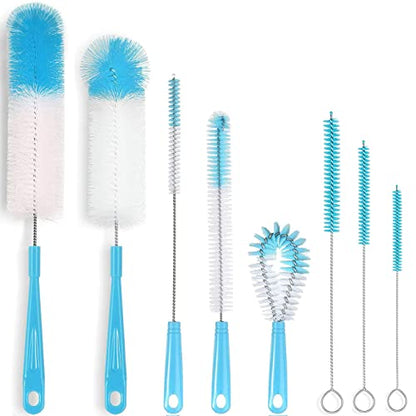 ALINK Bottle Cleaning Brush Set for Long Narrow Neck Bottles