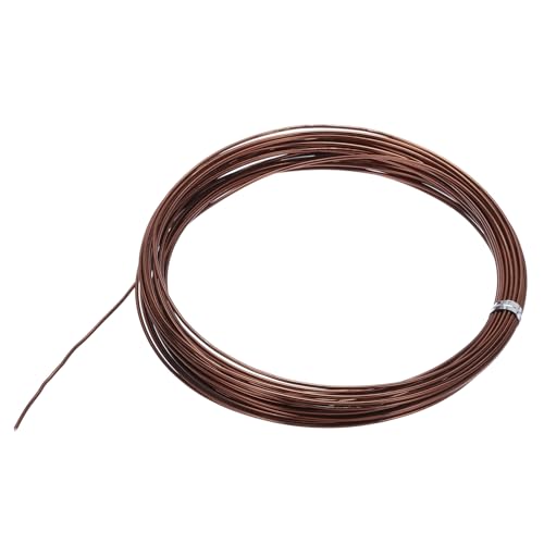 MECCANIXITY 41 Gauge Aluminum Craft Wire, 33 Feet Bendable Wire Metal Armature Wire for Jewelry Making DIY Sculpting Floral Wreath Making Wire Wrapping Christmas Ornaments (41 AWG Copper) - color: Copper, size: 41 Gauge, 33 Feet