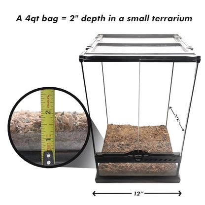 Josh's Frogs BioBedding Tropical Bioactive Substrate (4 Quarts) - size: 4 Quart