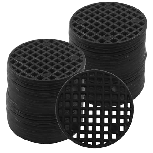 Plant Drainage Mesh Pads, 1.8 Inch, 100pcs Plastic Grid Mat - size: 1.8 Inch