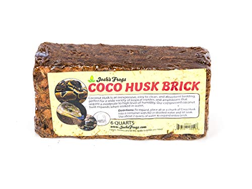 Josh's Frogs Coco Husk Brick, 6 Quarts - size: 6 Quart Brick