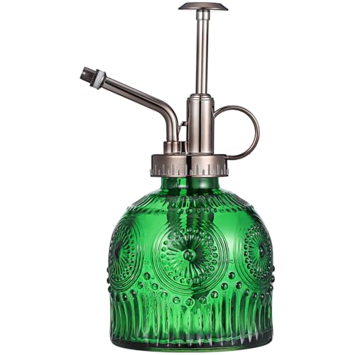TOYANDONA Plant Mister Spray Bottle Glass Mister for Indoor Plants One-Hand Watering 6.29 X 3.07 X 3.07 in Home Gardening Spray Bottle