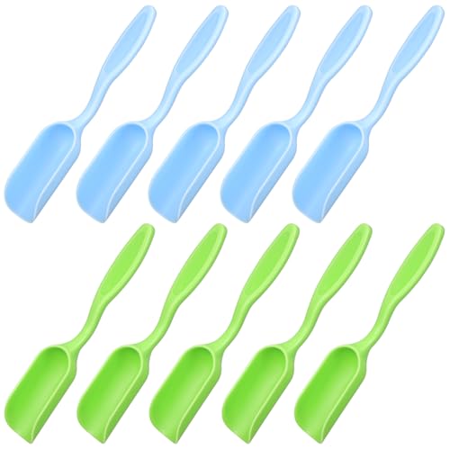 Kisangel 20Pcs Gardening Shovel Set Mini Soil Scoop and Planting Spatula for Succulent Cultivation Portable Hand Tools for Pot Plants Garden Use and Easy Soil Moving