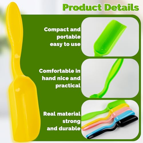 20 Pcs Mini Shovel Plastic Mini Gardening Shovel Spoons