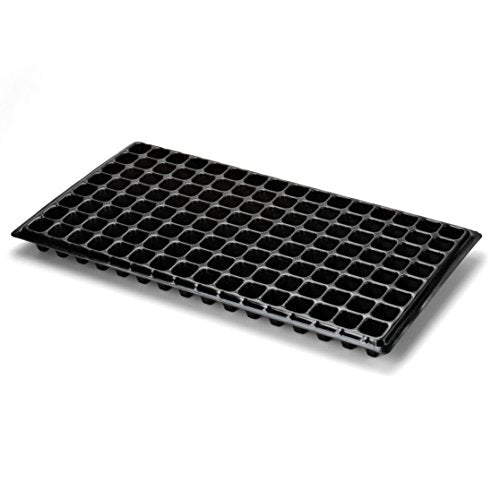 Bootstrap Farmer 128 Cell Seedling Tray - Extra Strength 60 Pack, Seed Starter Grow Trays for Starting Plantings Propagation, Germination 1020 Plug Flat - size: 60 Cell Trays