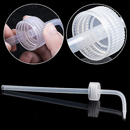 Wash Bottle 250ml 3Pcs – Plastic Squeeze with Cap & Funnel - size: 250ml/3Pcs