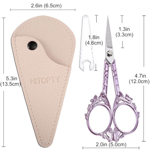 Small Precision Detail Scissors with Cover, Sharp Tip All Purpose