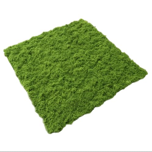 39" x 39" Dark Green Fake Moss Mat, Cloud Soft Artificial Moss Rug for Indoor Plants, DIY Crafts, Table Centerpieces, Fairy Garden & Wedding Decor