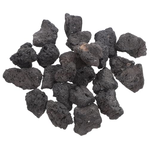 Volcanic Stone Decorative Rocks for Plants Natural Porous Lava Gravel for Aquarium Fish Tank Flowerpot Landscaping Garden Terrarium Outdoor Use
