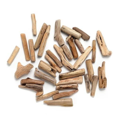 Craft Sticks, 10Pcs Mini Wood Log for Rustic Home Decor - Farmhouse Centerpiece Decor Twigs for DIY Craft Sticks