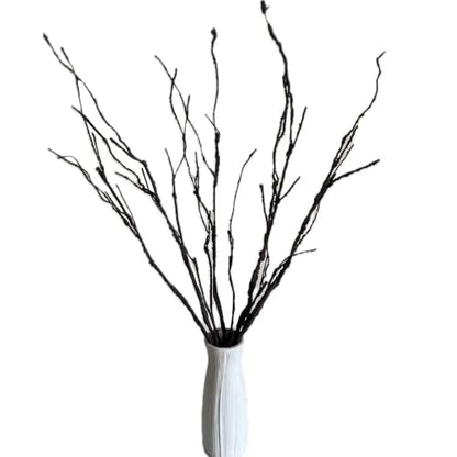 5PCS Artificial Curly Willow Branches Decorative Dried Birch Twigs